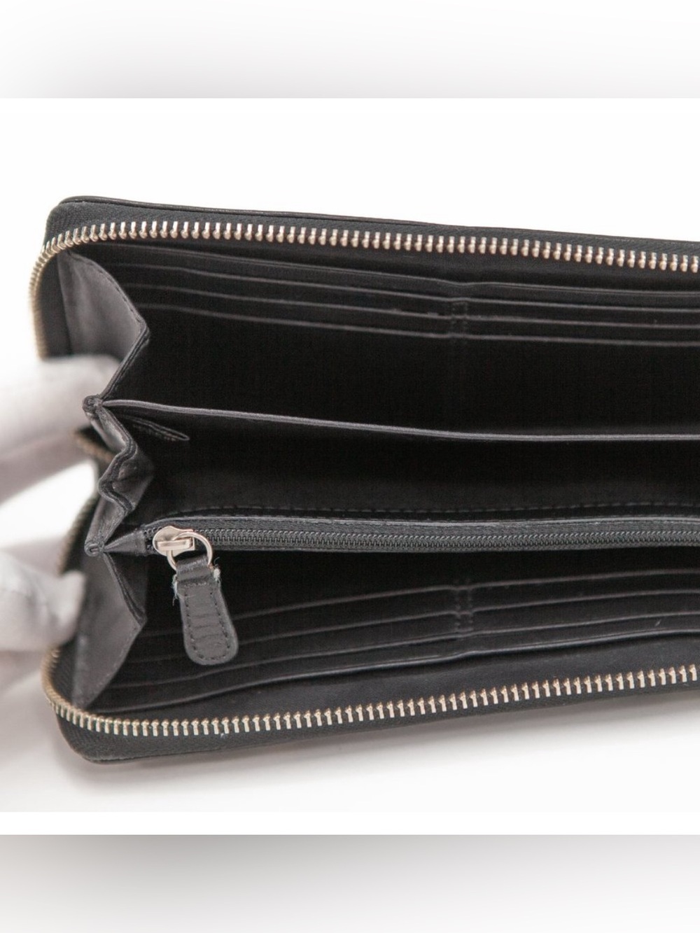 Coach Zoe Signature C Zip Clutch Jacquard Wallet Y2K EUC Coach - Picture 13 of 16